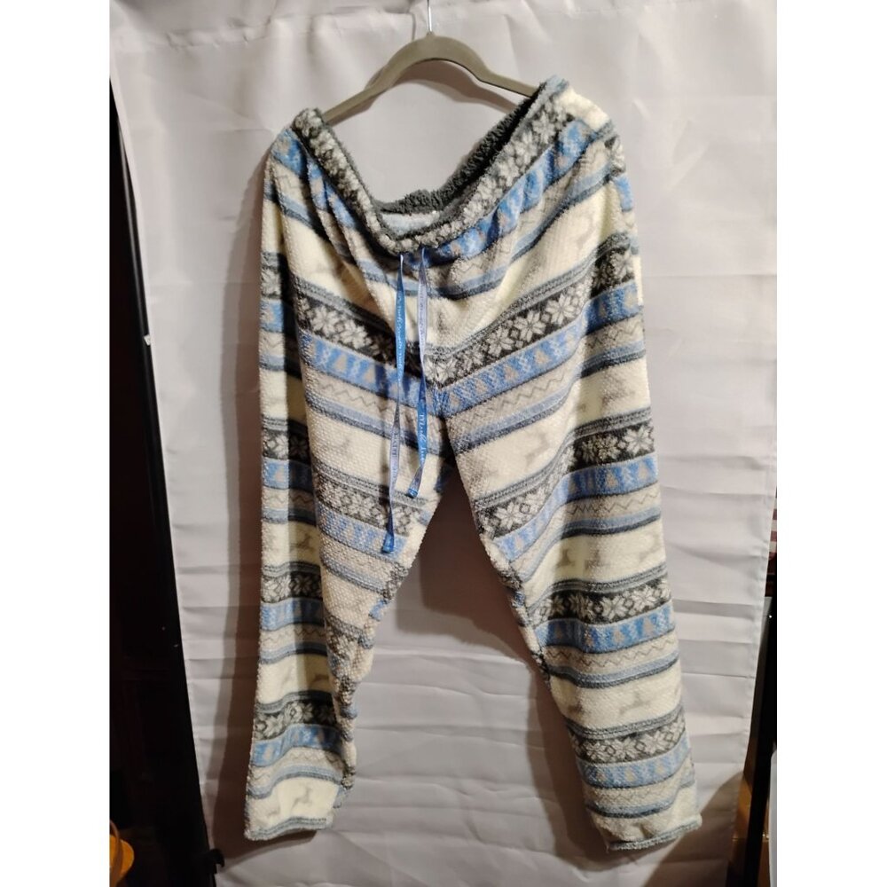 Muk Luks pj pants super fuzzy comfy loungewear warm size XL